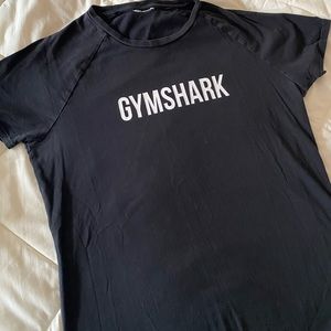 Black gymshark unisex Tshirt